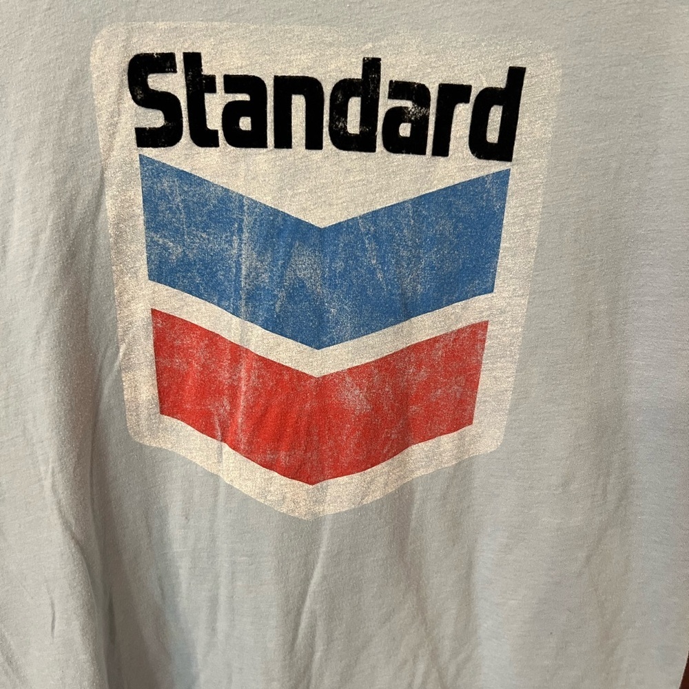Graphic Tee - Light Gray size large